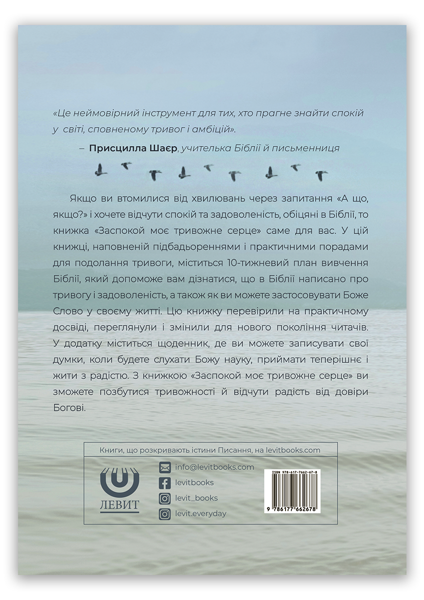 Заспокой моє тривожне серце